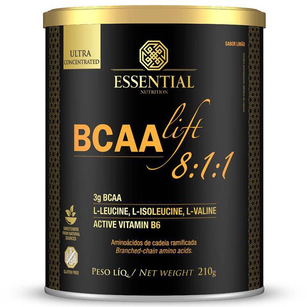 BCAA Lift 8:1:1 Limão 210g Essential Nutrition - Essentialnutrition