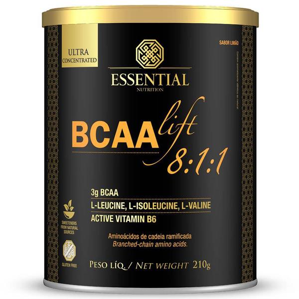 BCAA Lift 8:1:1 Limão 210g Essential Nutrition