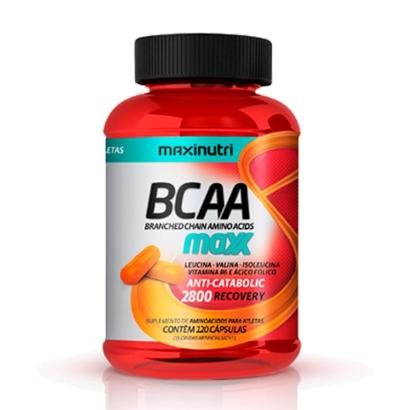BCAA Maxx 2800 700mg 120 Cápsulas Maxinutri