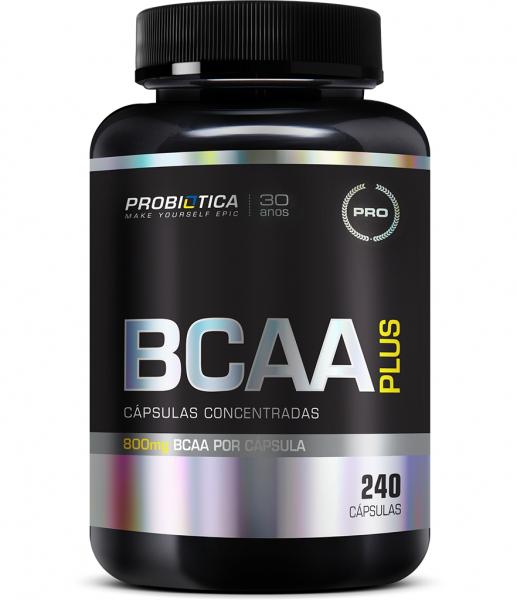 BCAA Plus 800 240 Caps - Probiótica