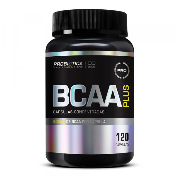 Bcaa Plus 800mg Probiótica - 120 Cápsulas - Probiotica