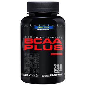 BCAA Plus - Probiótica - Sem Sabor - 240 Tabletes
