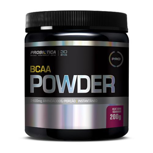 BCAA Powder - 200g Açaí C/Guaraná - Probiotica - Probiótica