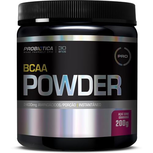 Bcaa Powder 200g Aminoácidos Sabores - Probiótica