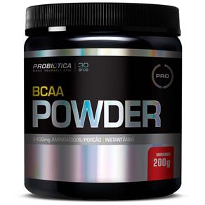BCAA Powder 200g Morango - Probiótica - Morango - 200 G