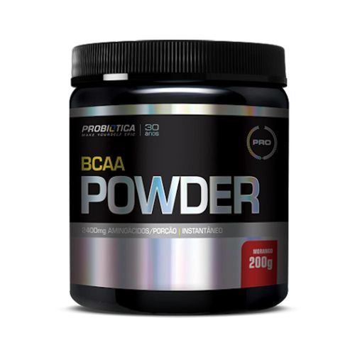 Bcaa Powder - 200g Morango Probiotica