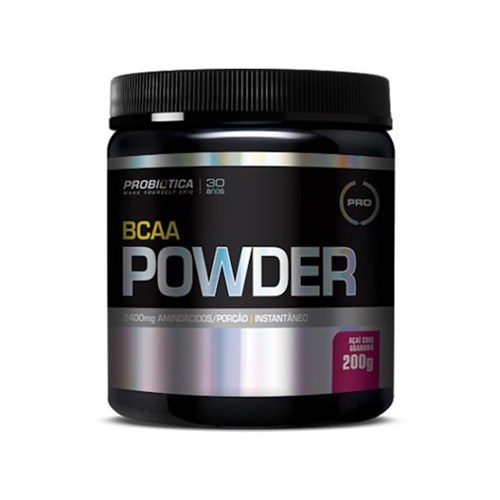 Bcaa Powder 200G Probiótica - Açaí com Guaraná