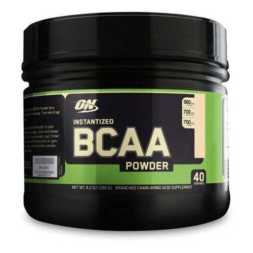 Bcaa Powder - 260g - Laranja - Optimum Nutrition