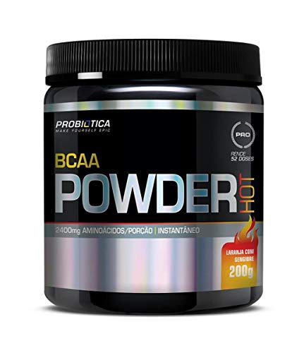 BCAA Powder Hot - 200g Laranja com Gengibre - Probiotica, Probiótica