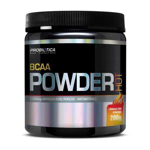 BCAA Powder Hot - 200g Laranja com Gengibre - Probiotica - Probiótica