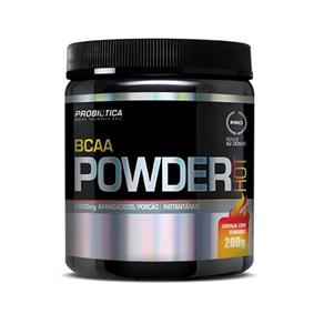 Bcaa Powder Hot - 200G Laranja com Gengibre - Probiotica