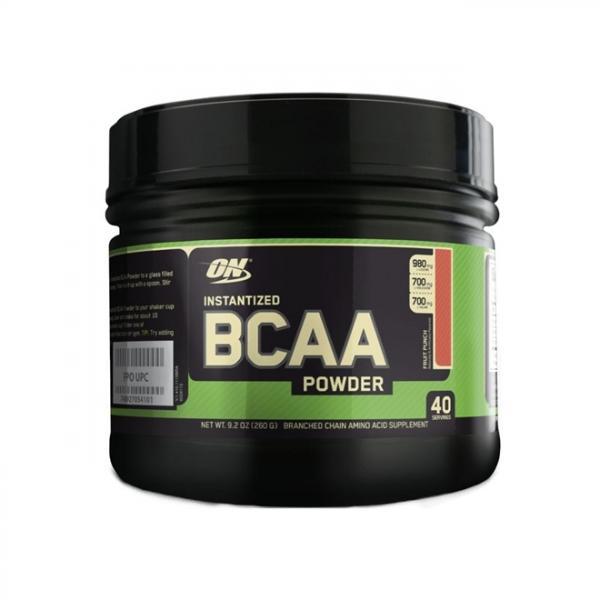 BCAA POWDER OPTIMUM 260g - FRUIT PUNCH - Optimum Nutrition