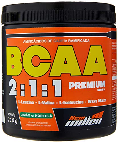 Bcaa Premium 2.1.1 Limão com Hortelã, New Millen, 210g