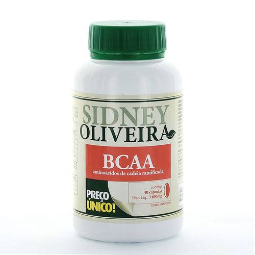BCAA - Sidney Oliveira 30 Cápsulas