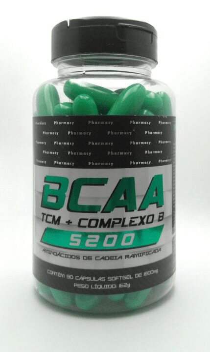 BCAA + TCM com 90 Cápsulas