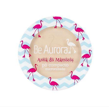 Be Aurora Pó Compacto Micronizado Areia do Marrocos Nude Claro Nº 01 - Beaurora