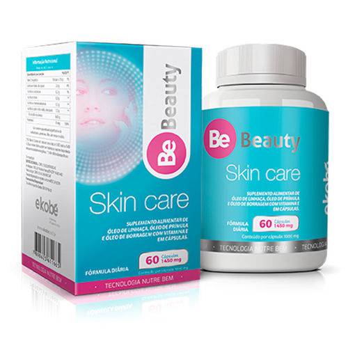 Be Beauty Skin Care 1450mg 60 Cápsulas