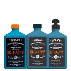 Be Happy Lola Cosmetics - Kit Shampoo + Condicionador + Creme para Pentear Kit