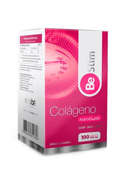 Be Slim Colágeno Hidrolisado - 100 Cápsulas de 500mg - Ekobé