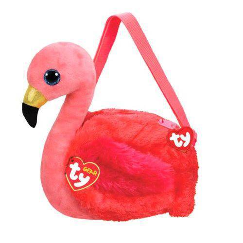 Beanie Boos Ty Bolsa Gilda Flamingo - Dtc 4727