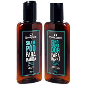 Beard Brasil Novo Elite Shampoo (140ml) e Condicionador (140ml)