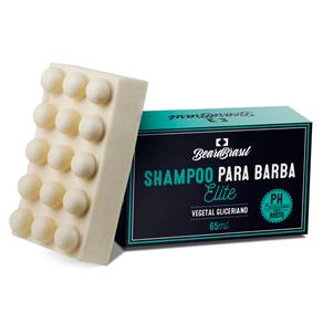 Beard Brasil Novo Shampoo para Barba em Barra Elite 65g