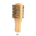 Beard escova For Men Facial Rosto Massager Nylon Escova de rapagem do cabelo
