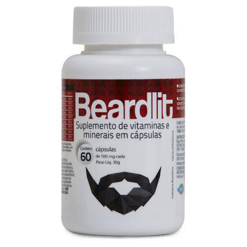 BEARDLIT 60 Cápsulas Gelatinosas para Crescimento Barba