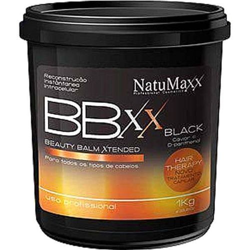 Beauty Balm Xtended Black 1kg Natumaxx