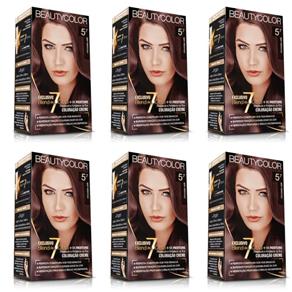 Beautycolor Tinta - Kit 5.7 Café Chocolate - Kit com 06