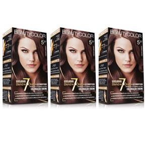 Beautycolor Tinta - Kit 5.37 Marrom Passion - Kit com 03