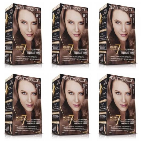 Beautycolor Tinta Kit 6.34 Chocolate (Kit C/06)