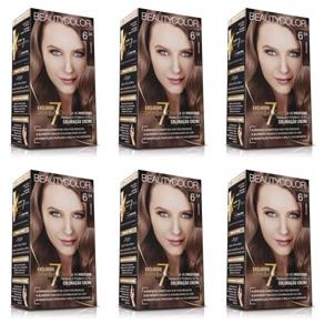 Beautycolor Tinta - Kit 6.34 Chocolate - Kit com 06