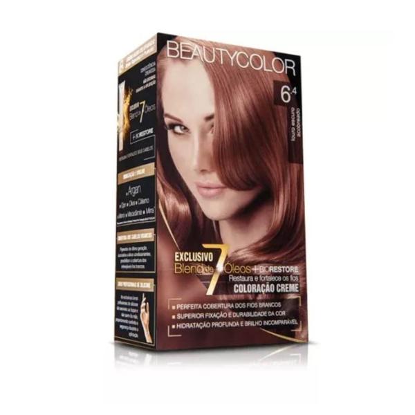 Beautycolor Tinta Kit 6.4 Louro Escuro Acobreado