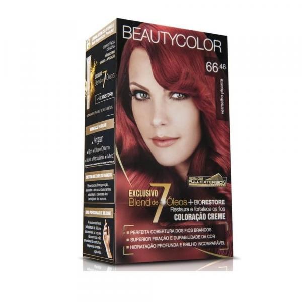 Beautycolor Tinta Kit 66.46 Vermelho Chama Provocante