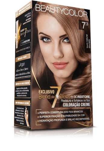 Beautycolor Tinta Kit 7.3 Louro Dourado (Kit C/06)