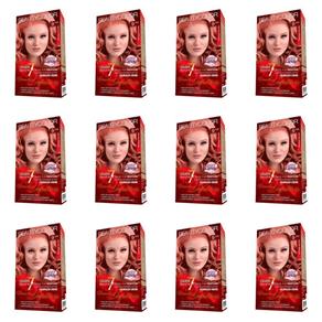 Beautycolor Tinta Vermelhos Infalíveis - Kit 9.045 Blorange Atrevido - Kit com 12