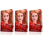 Beautycolor Tinta Vermelhos Infalíveis Kit 96.44 Ruivo Claro Indecifrável (kit C/03)