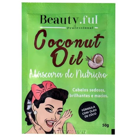 Beautyful Coconut Oil Máscara de Nutrição 50G