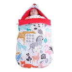 Bebê aquecido maior espessamento Sleeping Bag macias do algodão Cobertores saco de dormir