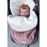 Bebê do inverno Dormir Quente Bag Grosso Cotton Crianças Cama recém-nascido Stroller infantil Blanket Stroller saco de dormir