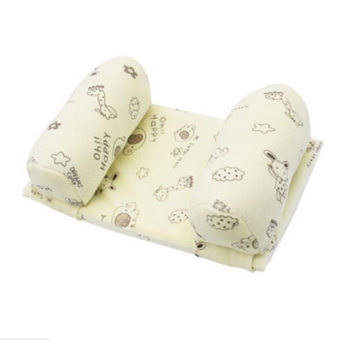 Bebê recém-nascido Lateral Pillow Ajustado travesseiro Cabeça de sono de algodão macio Núcleo