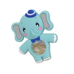 Bebê Recém-nascido Silicone Dos Desenhos Animados Animal Mordedor Elefante Dentição Mastigar Brinquedos Encantos