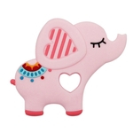 Bebê Recém-nascido Silicone Dos Desenhos Animados Elefante Encanto Mordedor Dentição Mastigar Brinquedo De Presente