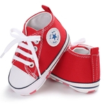 Bebê Sapatos infantis Moda Sole lona macia da criança Esportes Lazer sapatos Lostubaky
