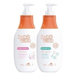Bebe Vida Kit Davene Shampoo 400ml + Condicionador 400ml Suave Hipoalergenico