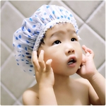 Bebês Crianças Cap Duche impermeável ajustável Elastic Bath Hat