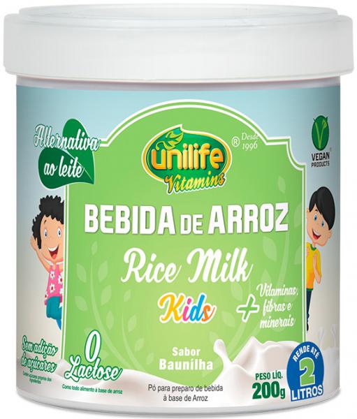 Bebida de Arroz Rice Milk Kids 200g Unilife