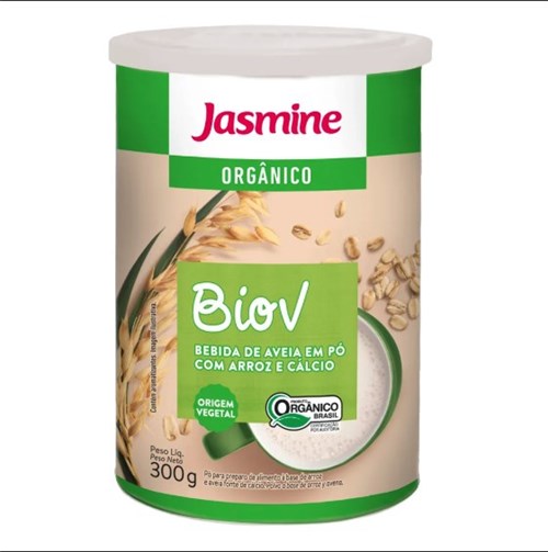 Bebida de Aveia Orgânica em Pó BioV Jasmine 300g