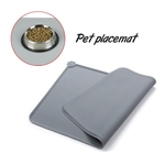 Bebida Silicone Pet Placemat imperme¨¢vel carro Pet Silicone Pad Pet Bowl Mat